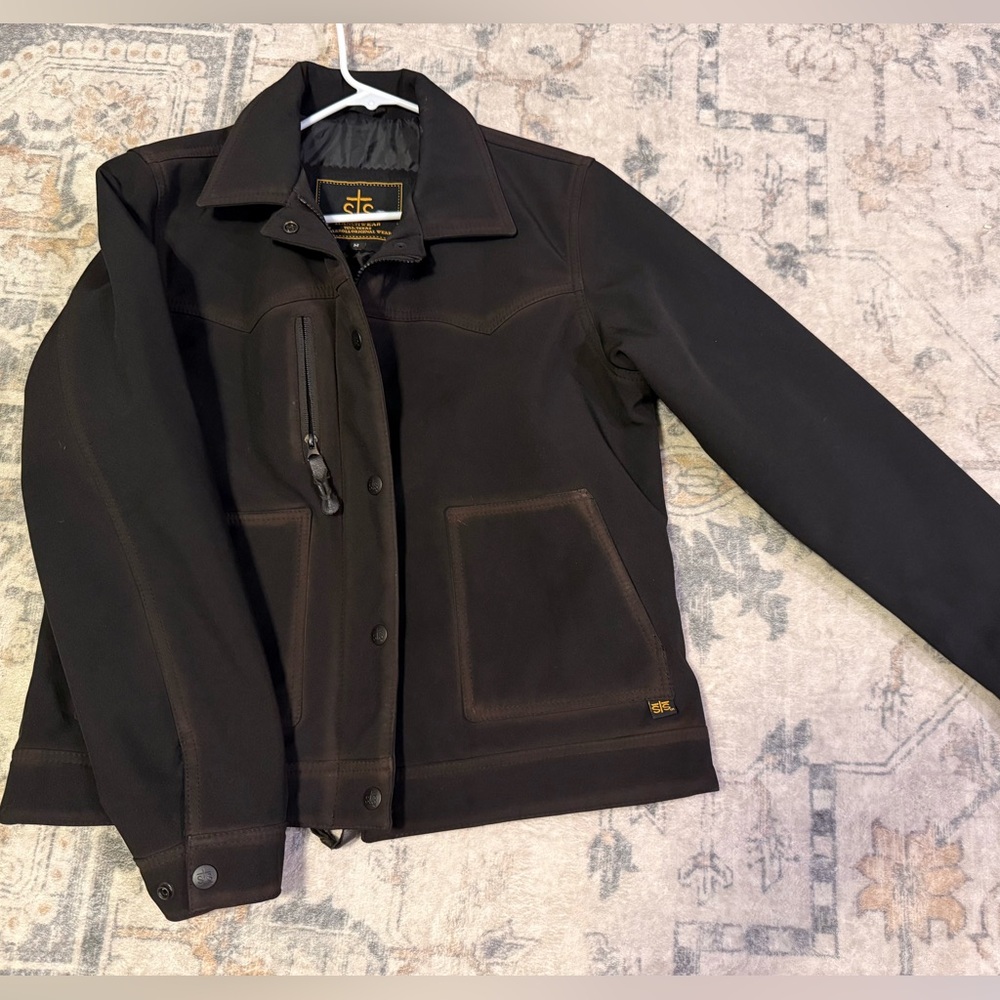 STS Ranchwear Spilled Whiskey Softshell Jacket Women’s M NWOT Western